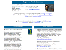Tablet Screenshot of jvanwezel.com